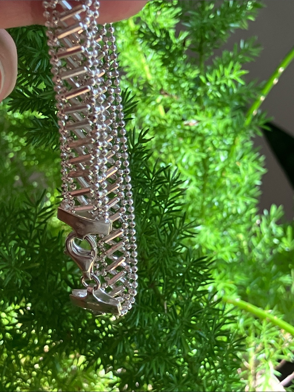 Women's .925 Sterling Silver Woven Link Bracelet